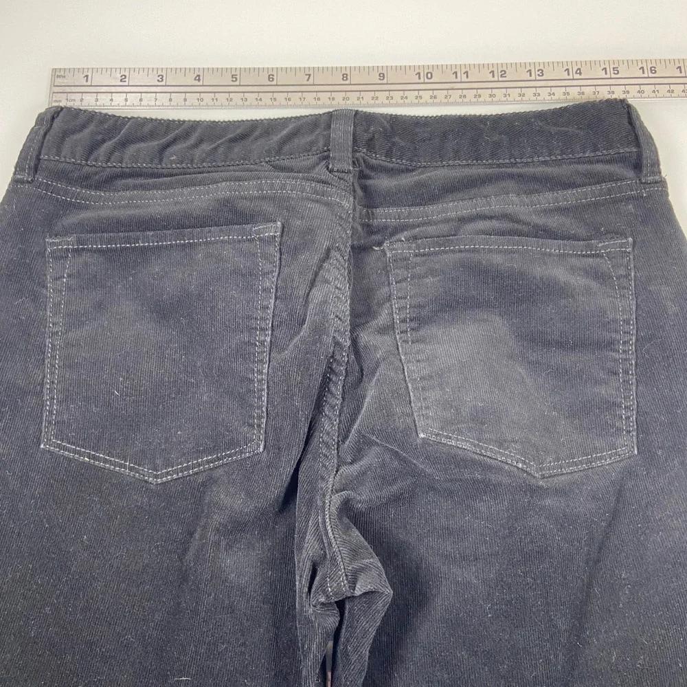 Banana‎ Republic Womens Size 28/6 (ACT30) Black Corduroy Skinny Fit Pants READ